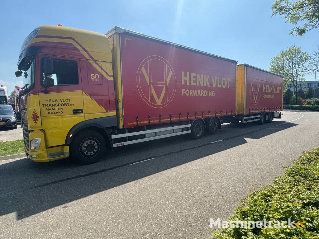 DAF XF 480 6X2 JUMBO + WECON HANGER SLIDING ROOF + TÜV TILL 02-2026