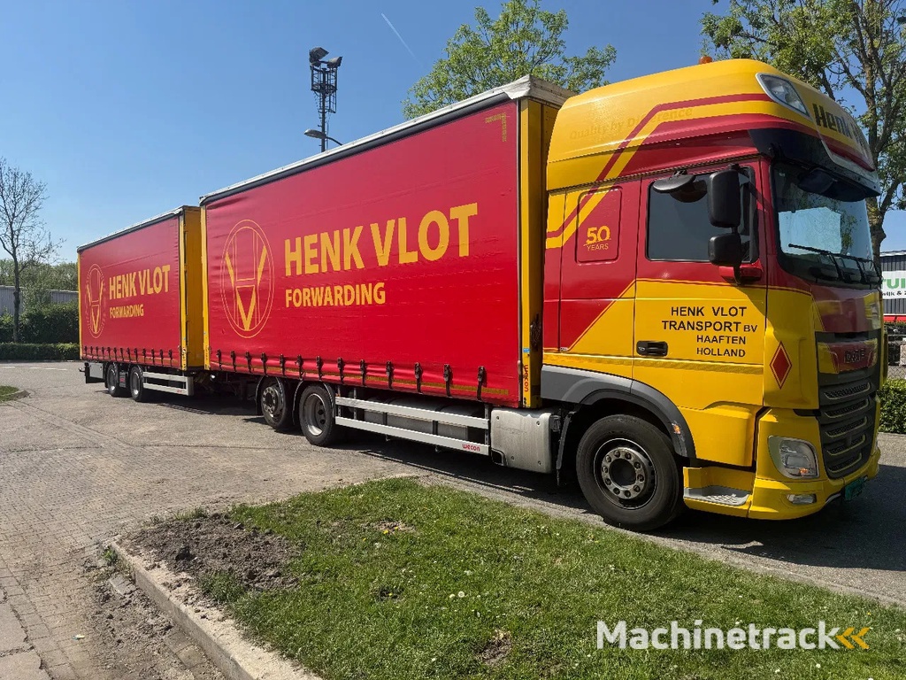 DAF XF 480 6X2 JUMBO + WECON HANGER SLIDING ROOF + TÜV TILL 02-2026