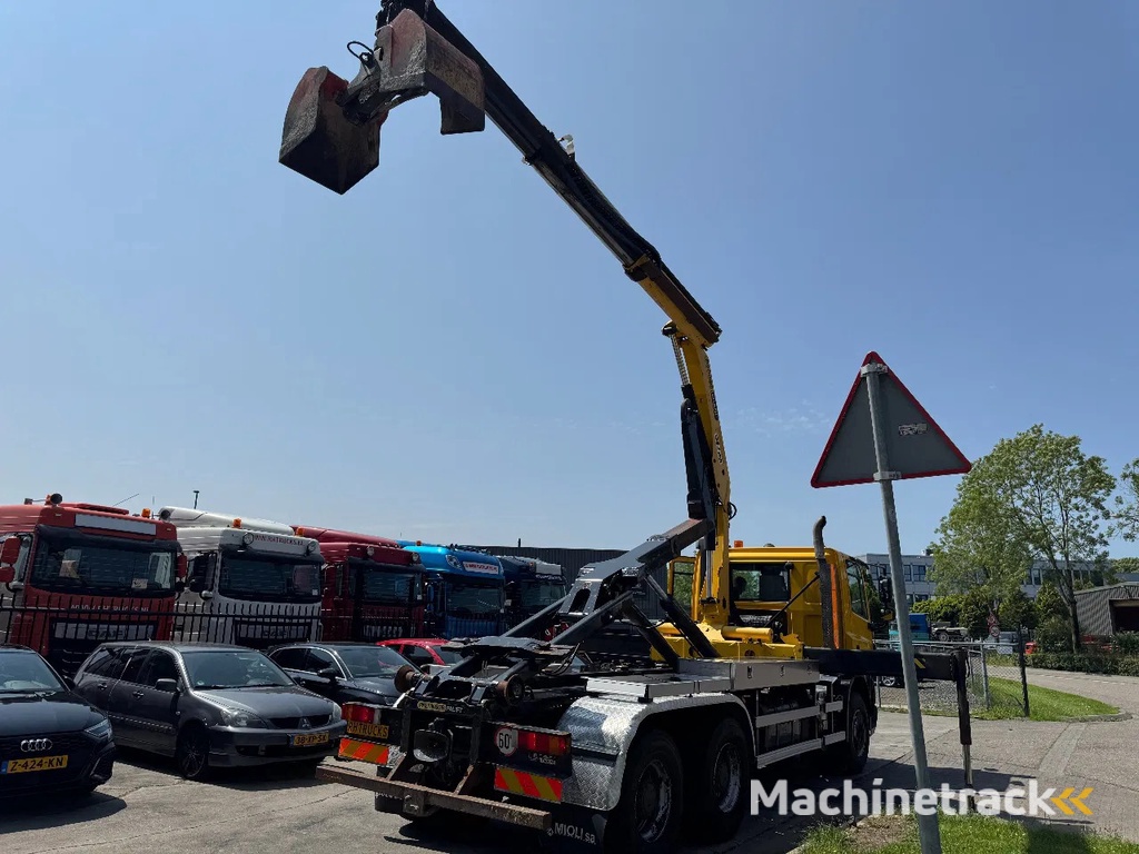 DAF CF 85.410 6X4 - EURO 5 + PALFINGER PK15500 + REMOTE + PALFINGER HOOK