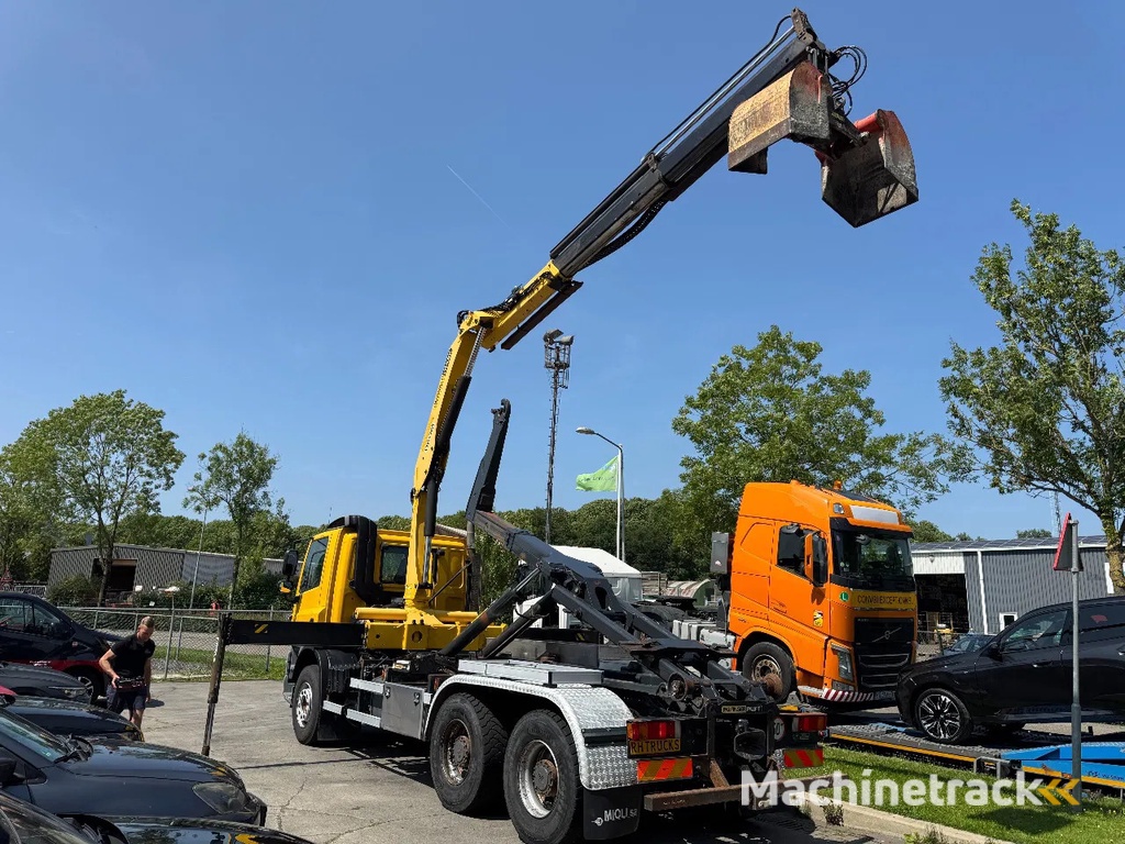 DAF CF 85.410 6X4 - EURO 5 + PALFINGER PK15500 + REMOTE + PALFINGER HOOK