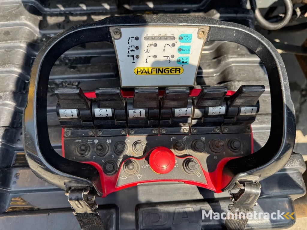 DAF CF 85.410 6X4 - EURO 5 + PALFINGER PK15500 + REMOTE + PALFINGER HOOK