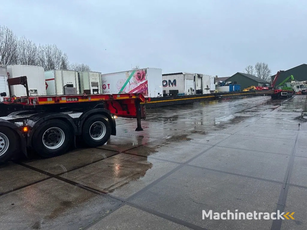 Goldhofer TRIPPLE EXTENDABLE , TOTALE 51 M 4 AXLE STEERING