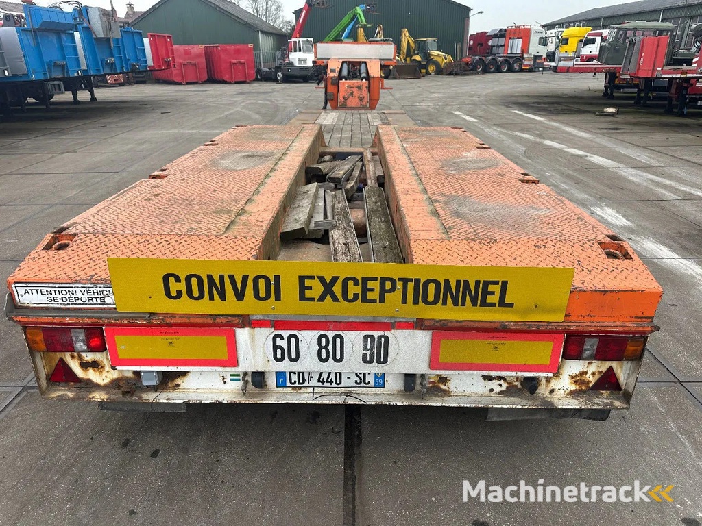 Nooteboom EURO 54-03 3 AXLE STEERING 5,3 METER EXTENDABLE