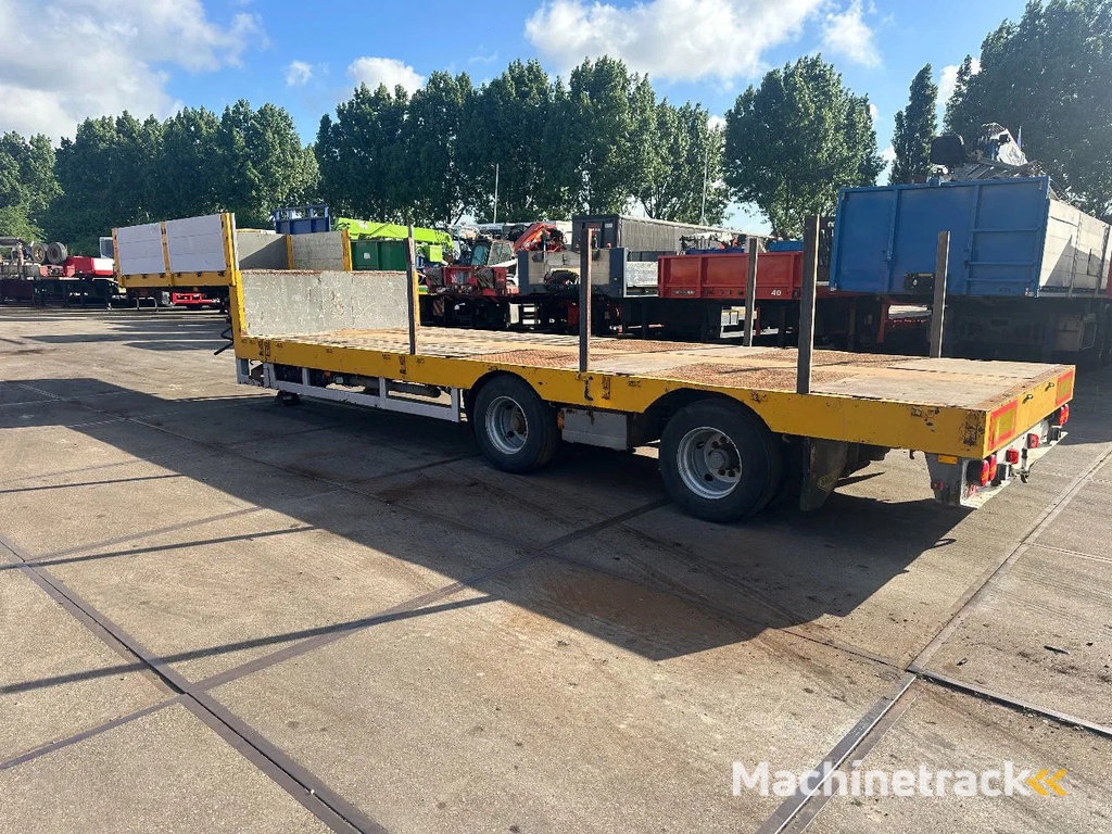 Broshuis 21N58A, 2 AXLE LAST AXLE STEERING, EXTENDABLE