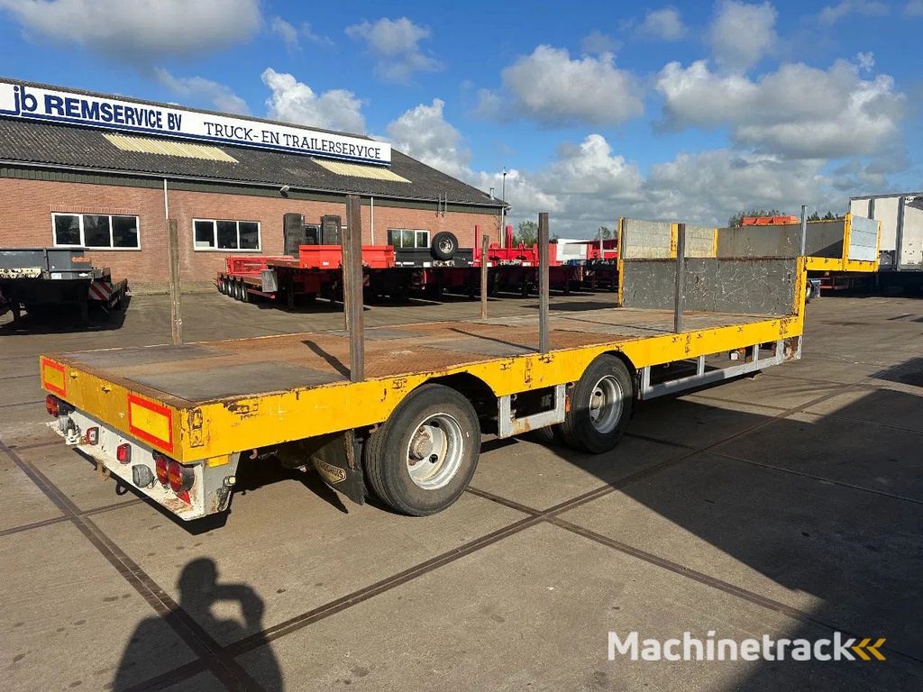 Broshuis 21N58A, 2 AXLE LAST AXLE STEERING, EXTENDABLE