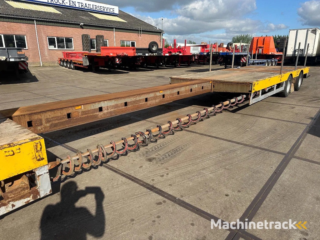 Broshuis 21N58A, 2 AXLE LAST AXLE STEERING, EXTENDABLE