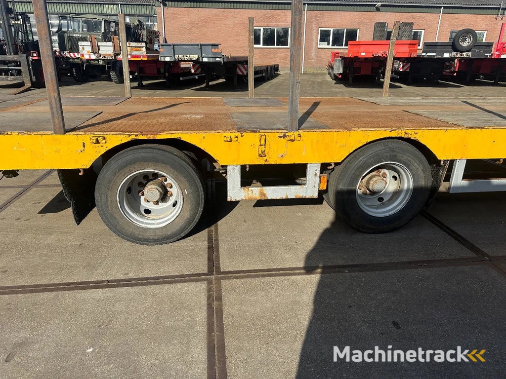 Broshuis 21N58A, 2 AXLE LAST AXLE STEERING, EXTENDABLE