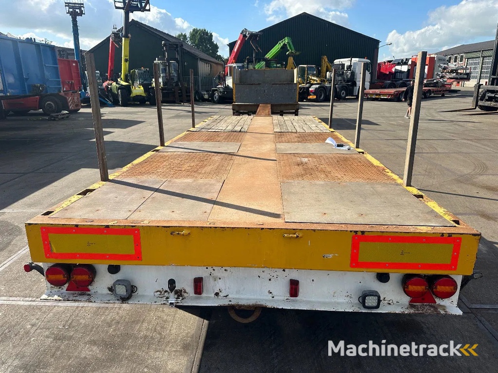 Broshuis 21N58A, 2 AXLE LAST AXLE STEERING, EXTENDABLE