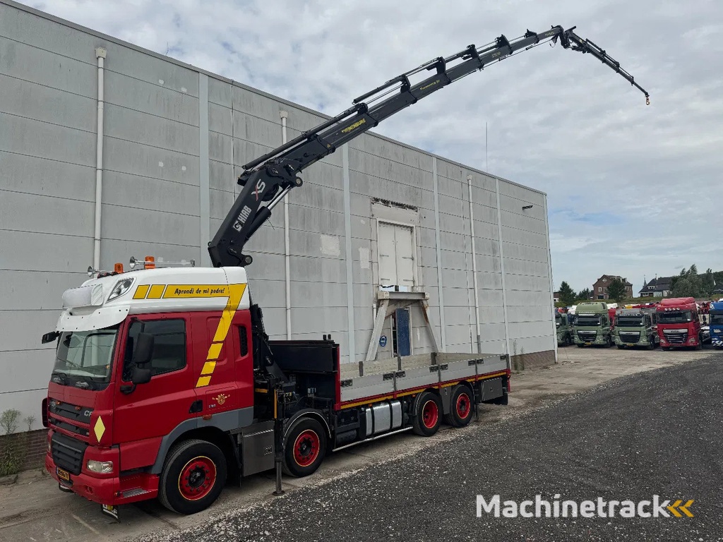 DAF CF 85.460 8X2 HIAB 477E-7 + JIB 75X + REMOTE CONTROL