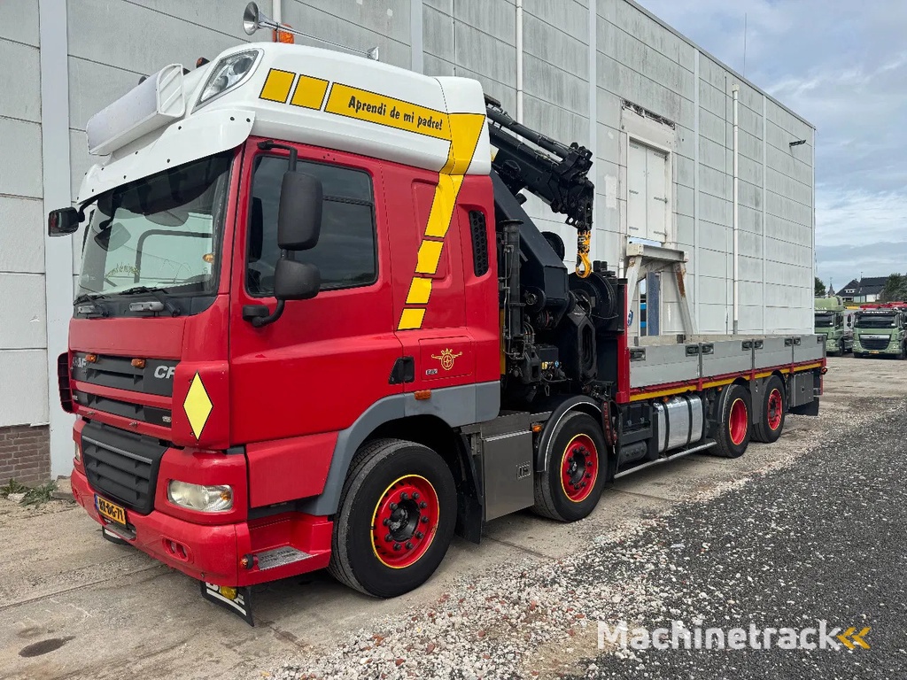 DAF CF 85.460 8X2 HIAB 477E-7 + JIB 75X + REMOTE CONTROL