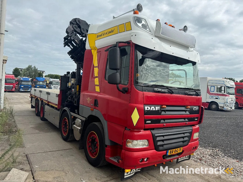DAF CF 85.460 8X2 HIAB 477E-7 + JIB 75X + REMOTE CONTROL
