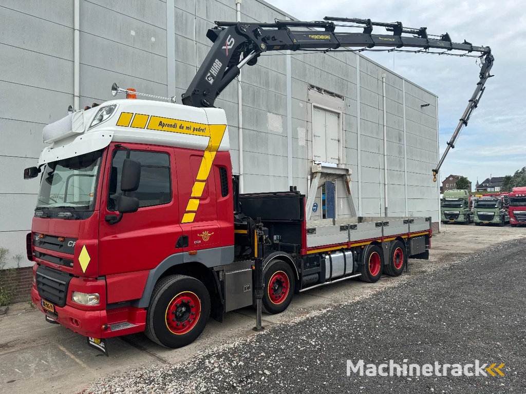 DAF CF 85.460 8X2 HIAB 477E-7 + JIB 75X + REMOTE CONTROL