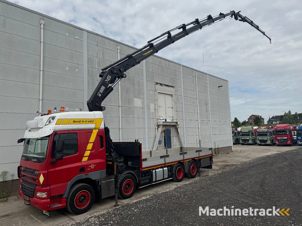 DAF CF 85.460 8X2 HIAB 477E-7 + JIB 75X + REMOTE CONTROL