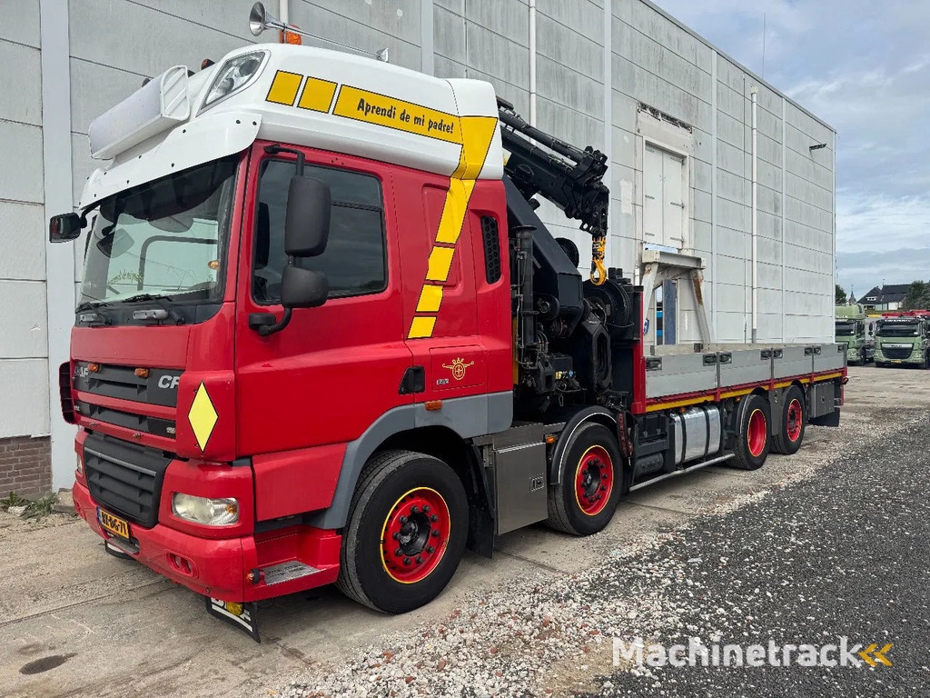 DAF CF 85.460 8X2 HIAB 477E-7 + JIB 75X + REMOTE CONTROL