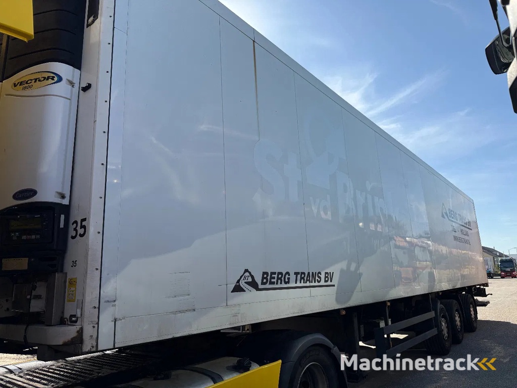 Schmitz Cargobull SKO24 + CARRIER VECTOR 1800 D&E + DHOLLANDIA LIFT