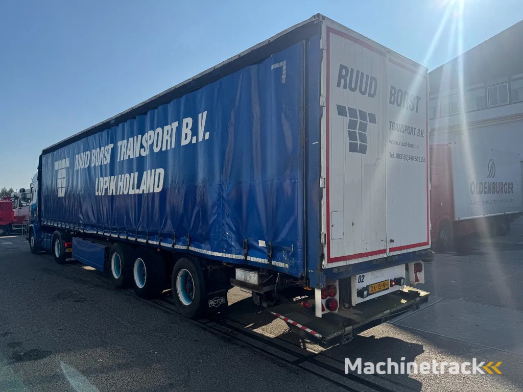 Pacton TBD 339 3X BPW AXLE DRUM BRAKES SLIDING ROOF