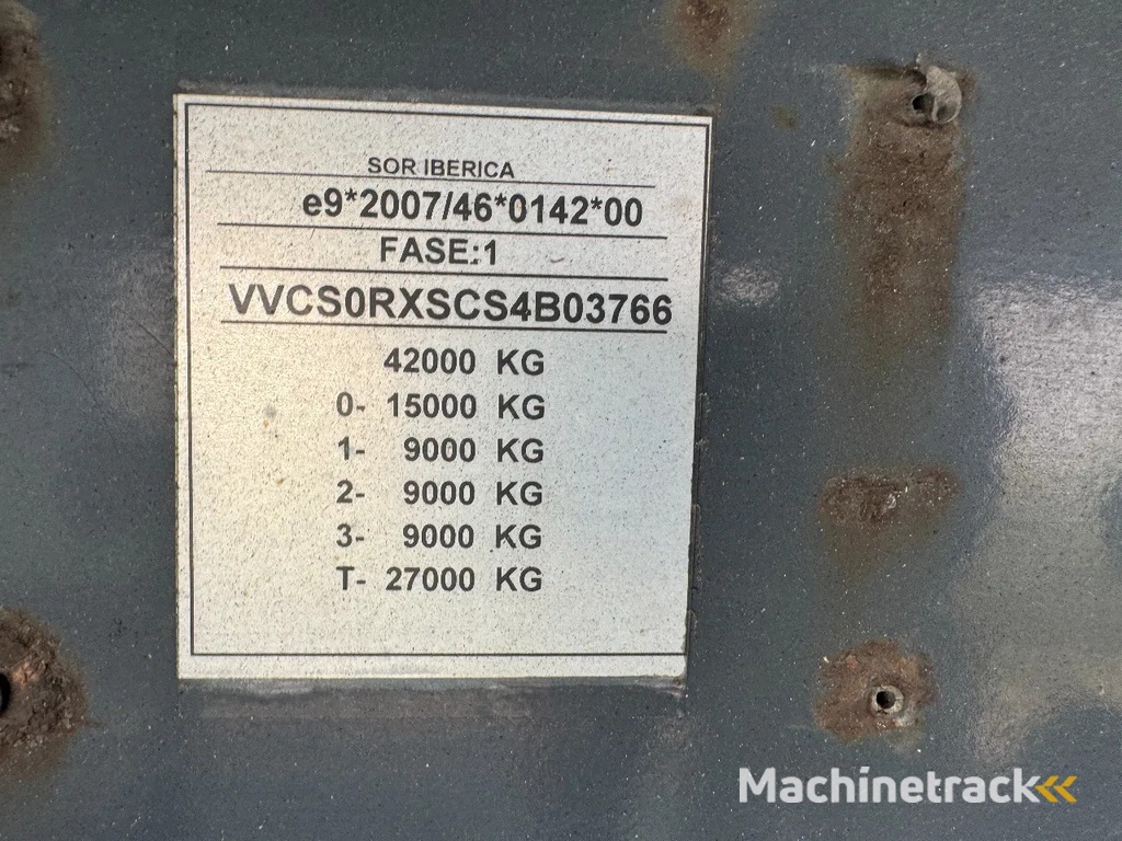 Sor IBERICA THERMO KING SLX 300 D/E