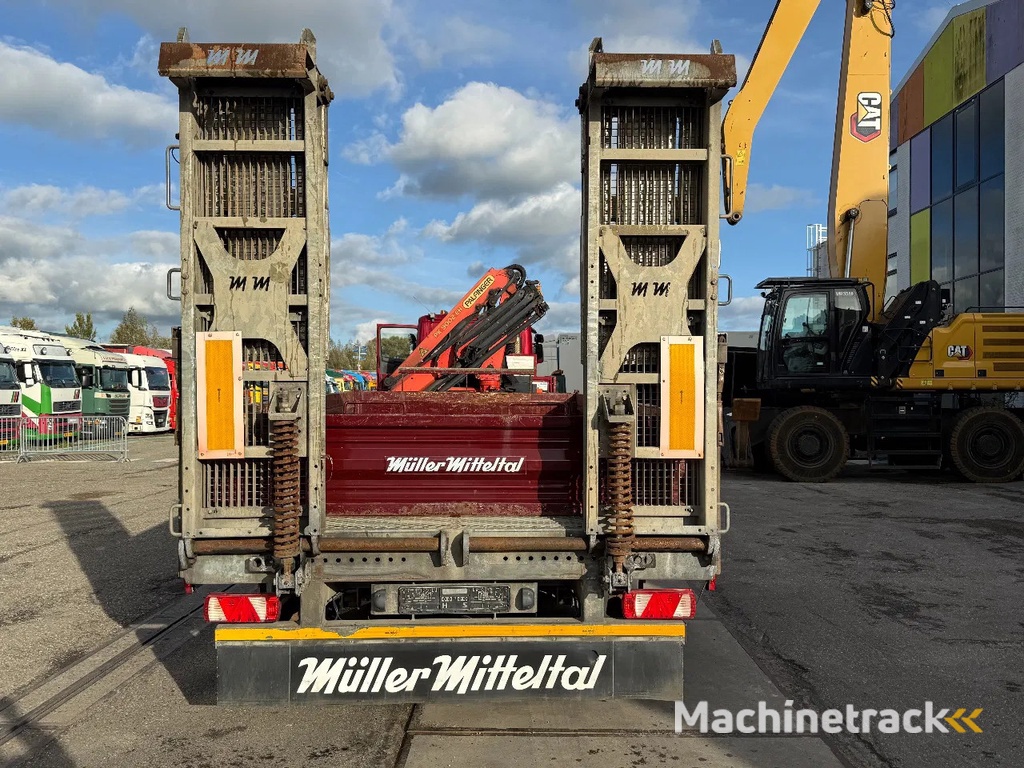 Müller-Mitteltal 2 AXLE + 3-SIDE TIPPER + RAMPS