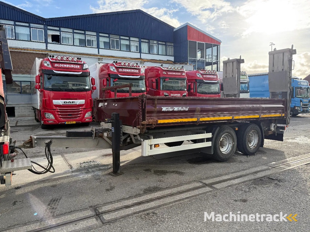 Müller-Mitteltal 2 AXLE + 3-SIDE TIPPER + RAMPS