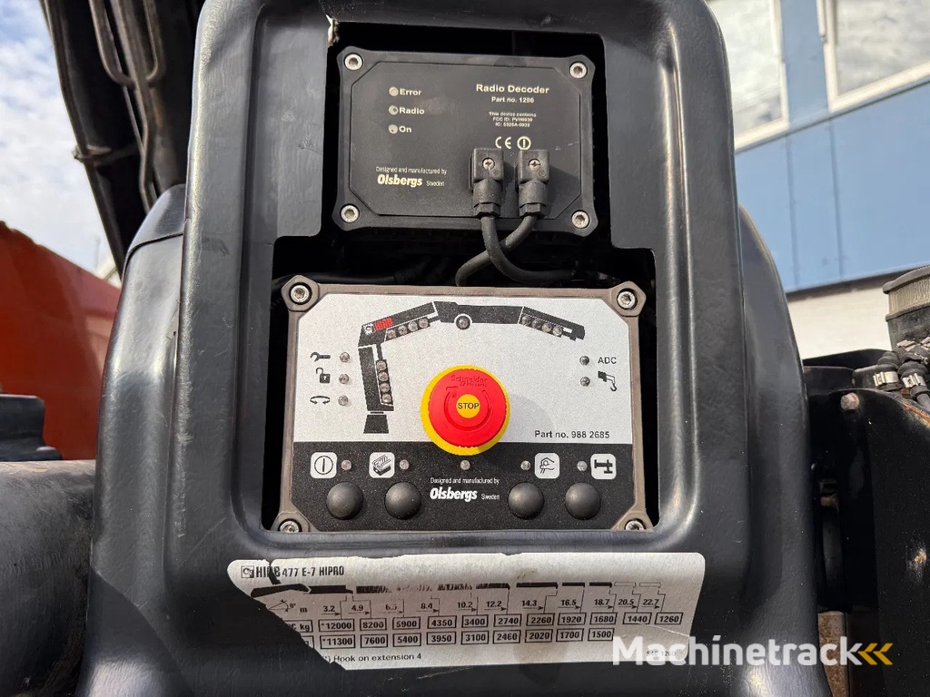 Renault Premium 430 8X4 EEV + HIAB 477 E-7 HIPRO + REMOTE