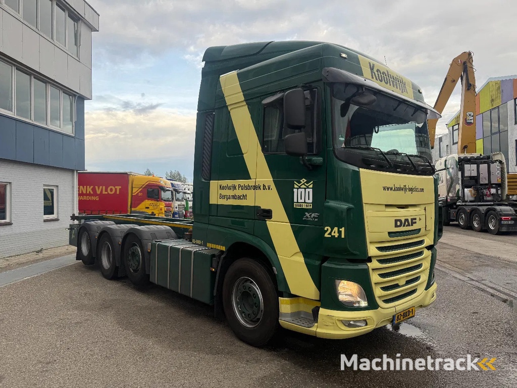DAF XF 510 8X2 EURO 6 RETARDER TÜV TILL 08-2026