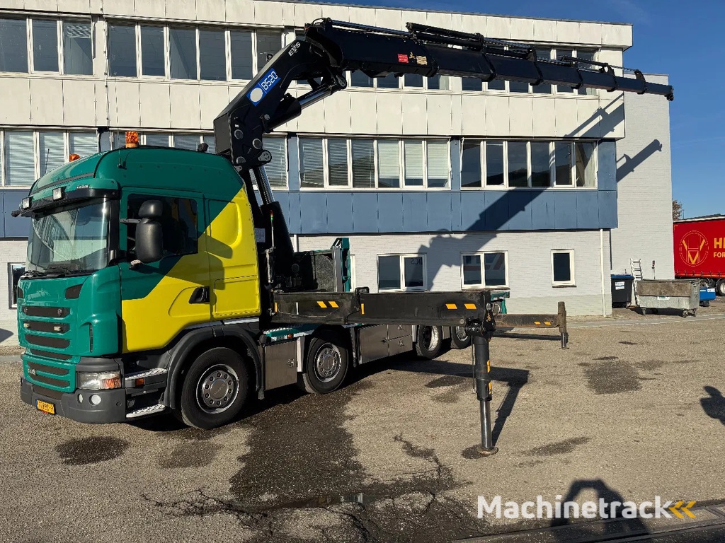 Scania G440 8X2 EURO 6 HMF 8520 + REMOTE CONTROL TWISTLOCKS