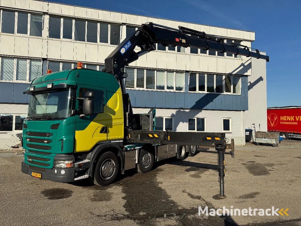 Scania G440 8X2 EURO 6 HMF 8520 + REMOTE CONTROL TWISTLOCKS