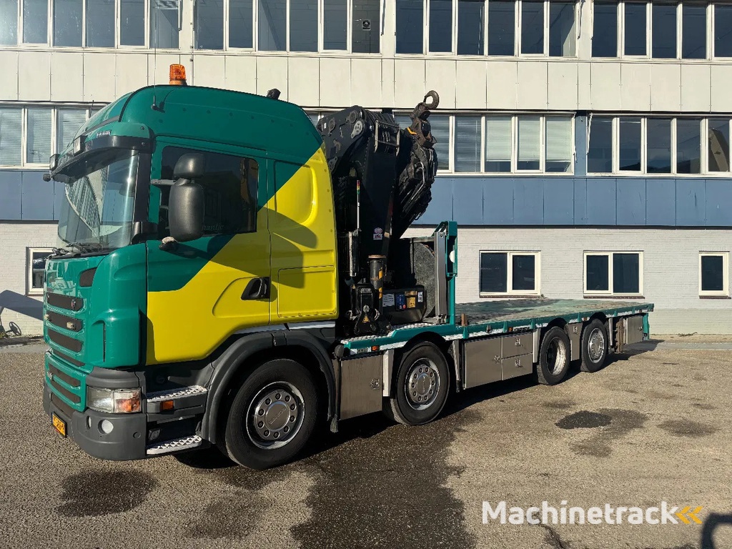 Scania G440 8X2 EURO 6 HMF 8520 + REMOTE CONTROL TWISTLOCKS