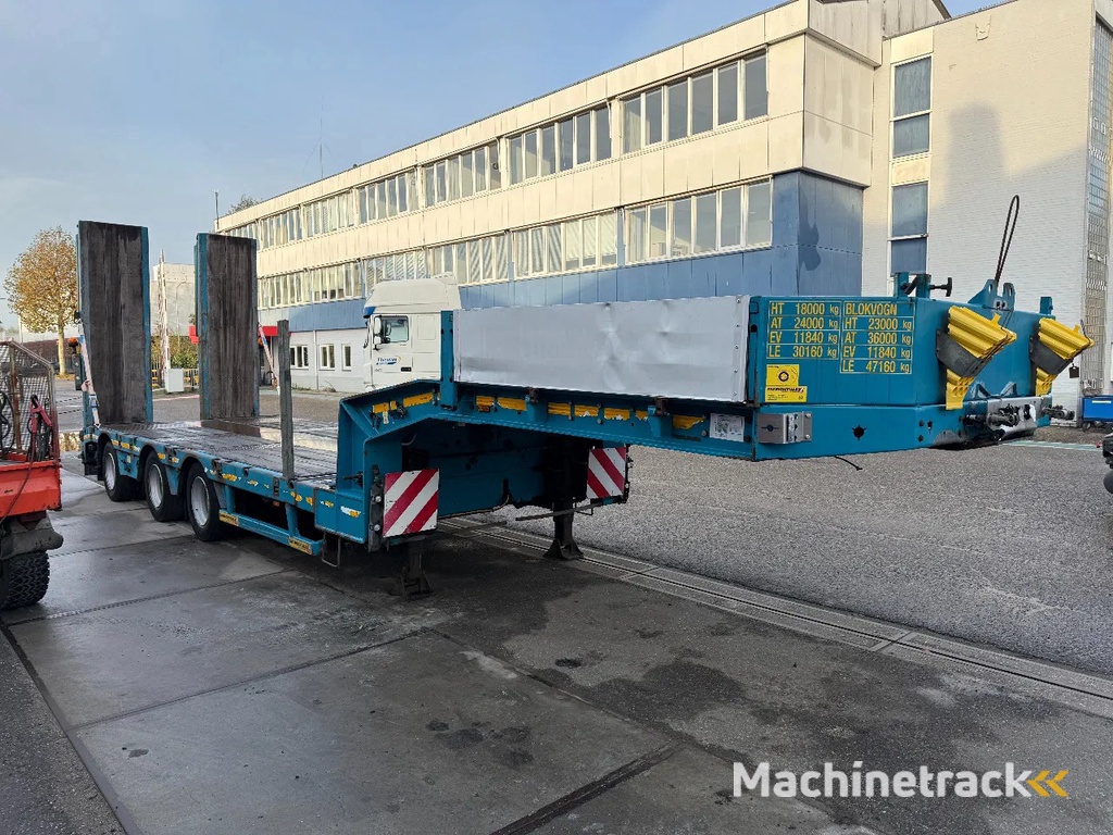 Faymonville F-S43-1AAF, 5 METER EXTENDABLE, LAST AXEL STEERING, FIRST LIFT AXLE