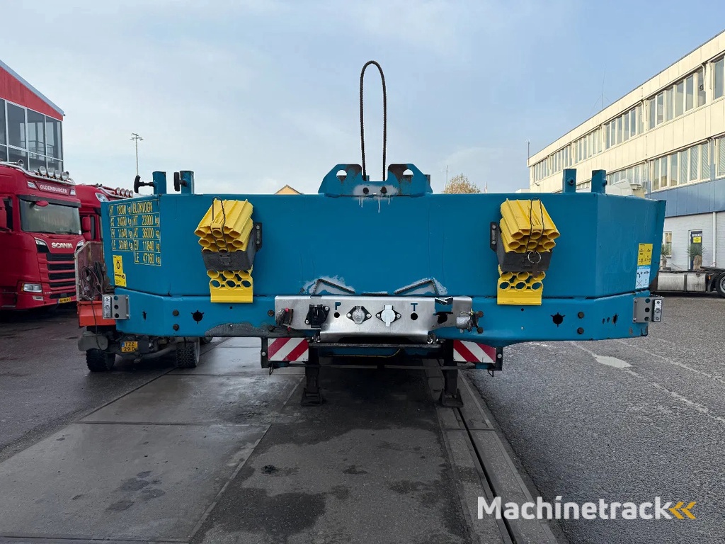 Faymonville F-S43-1AAF, 5 METER EXTENDABLE, LAST AXEL STEERING, FIRST LIFT AXLE