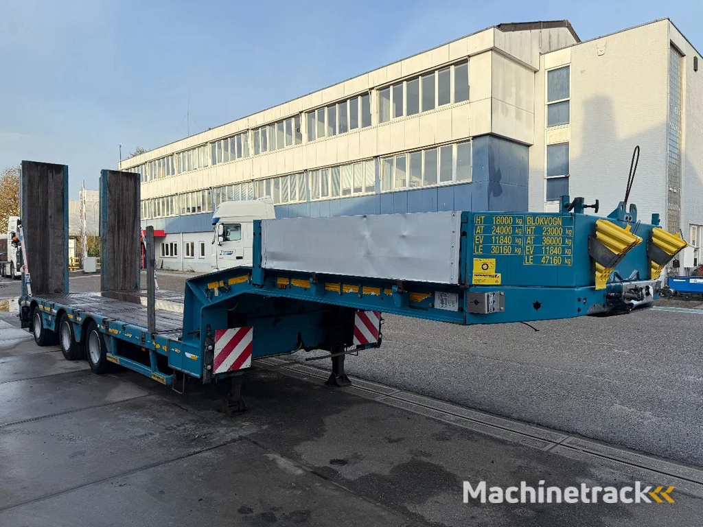 Faymonville F-S43-1AAF, 5 METER EXTENDABLE, LAST AXEL STEERING, FIRST LIFT AXLE