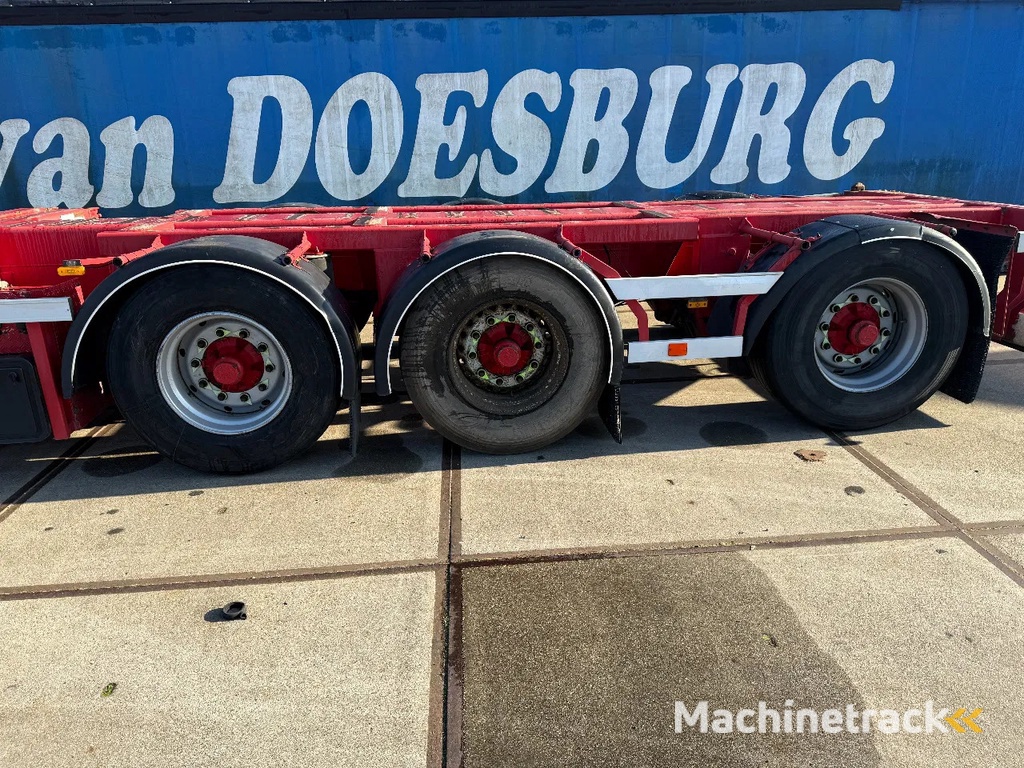 Nooteboom CT-53-04D + CT-26-01,COMBITRAILER 2x20-30-40-45ft HC, 3 X LIFT 2 X STUUR  TUV TILL 08-03-2026