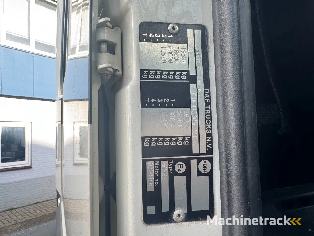 DAF XF 460 4X2 EURO 6 SKIRTS MX BRAKE NEW TACHO