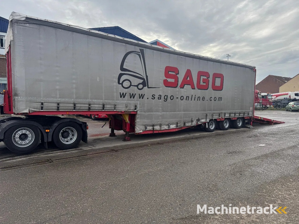 CMT NSP24, SLIDING ROOF, 30 CM SLIDING SIDE WALLS, LAST AXLE STEERING, ELECTRIC WINCH