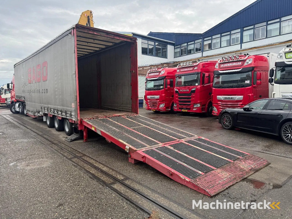 CMT NSP24, SLIDING ROOF, 30 CM SLIDING SIDE WALLS, LAST AXLE STEERING, ELECTRIC WINCH