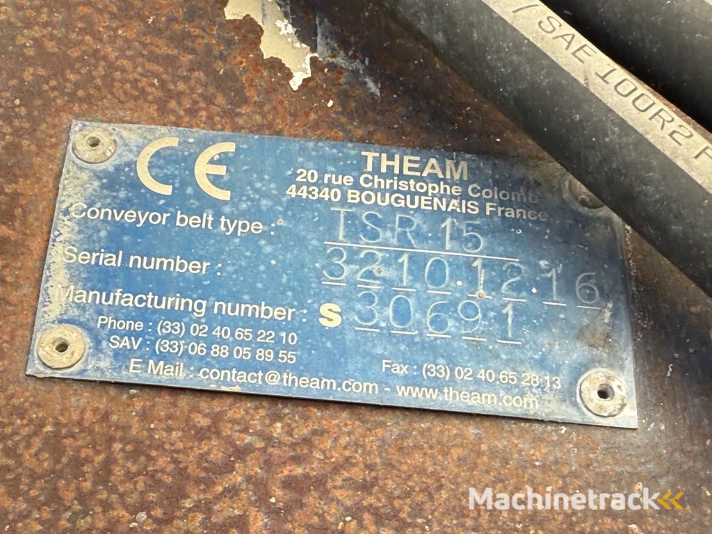 De Buf 2 AS - MIXER + CONVEYOR BELT (THEAM TSR15) + REMOTE CONTROL