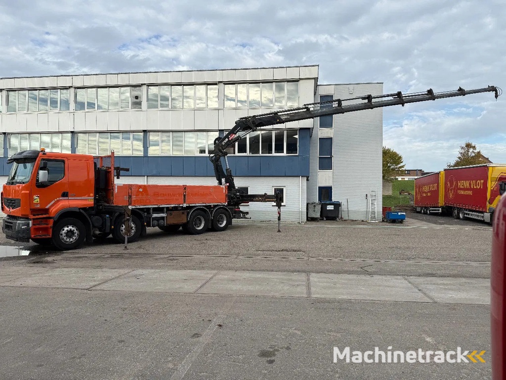 Renault Premium 430 8X4 EEV + HIAB 477 E-7 HIPRO + REMOTE