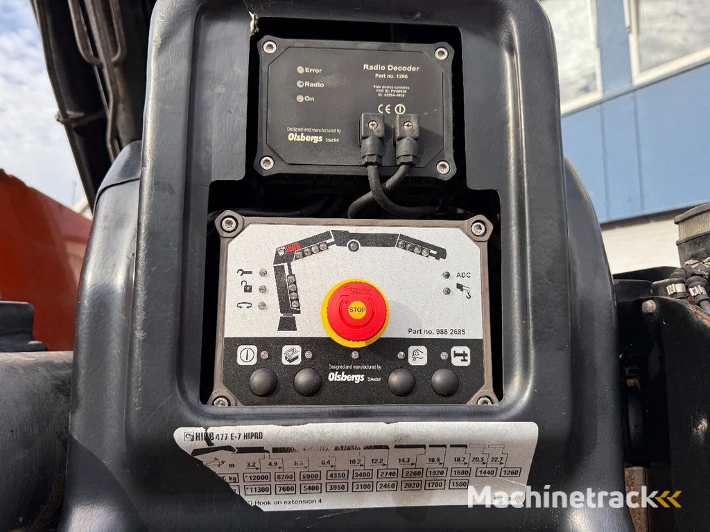 Renault Premium 430 8X4 EEV + HIAB 477 E-7 HIPRO + REMOTE