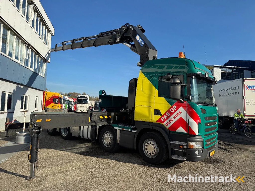 Scania G440 8X2 EURO 6 HMF 8520 + REMOTE CONTROL TWISTLOCKS