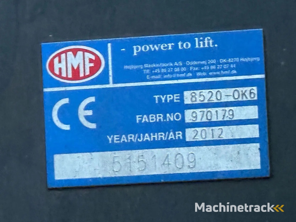 Scania G440 8X2 EURO 6 HMF 8520 + REMOTE CONTROL TWISTLOCKS