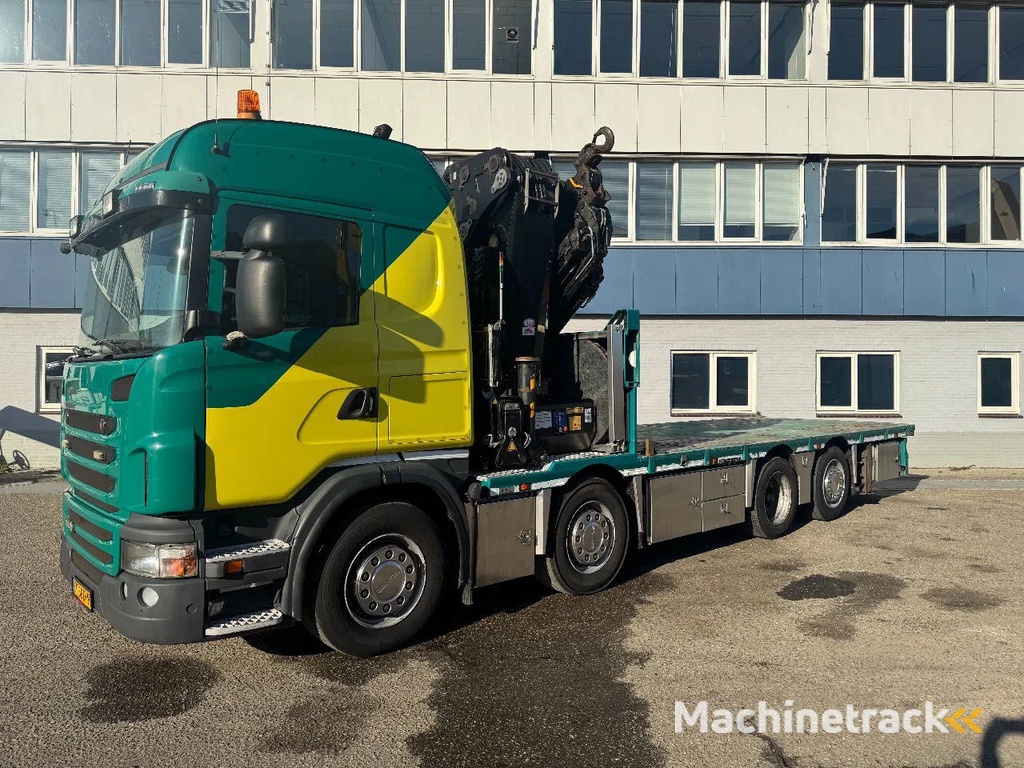 Scania G440 8X2 EURO 6 HMF 8520 + REMOTE CONTROL TWISTLOCKS
