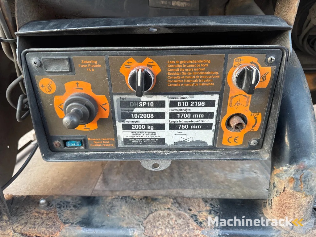 Chereau 2 AS - SAF - ISOLATED BOX + DHOLLANDIA LIFT 2.000 KG