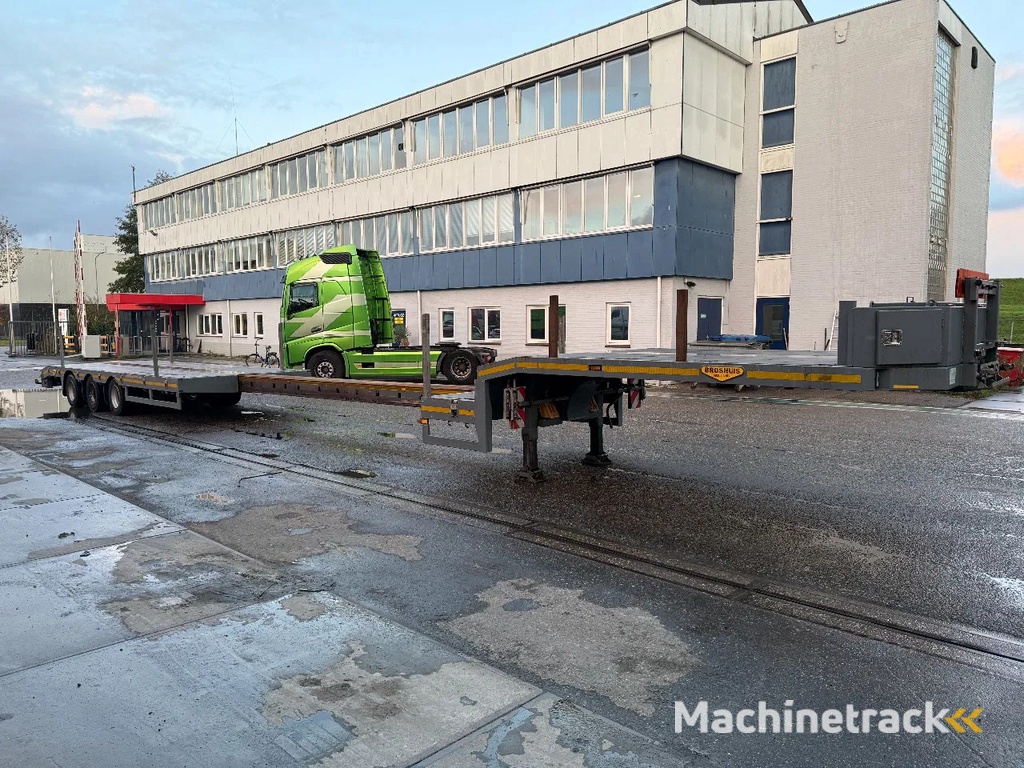 Broshuis E-2190/27 6,3 M EXTENDABLE, LAST AXLE STEERING