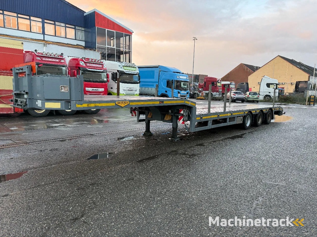 Broshuis E-2190/27 6,3 M EXTENDABLE, LAST AXLE STEERING