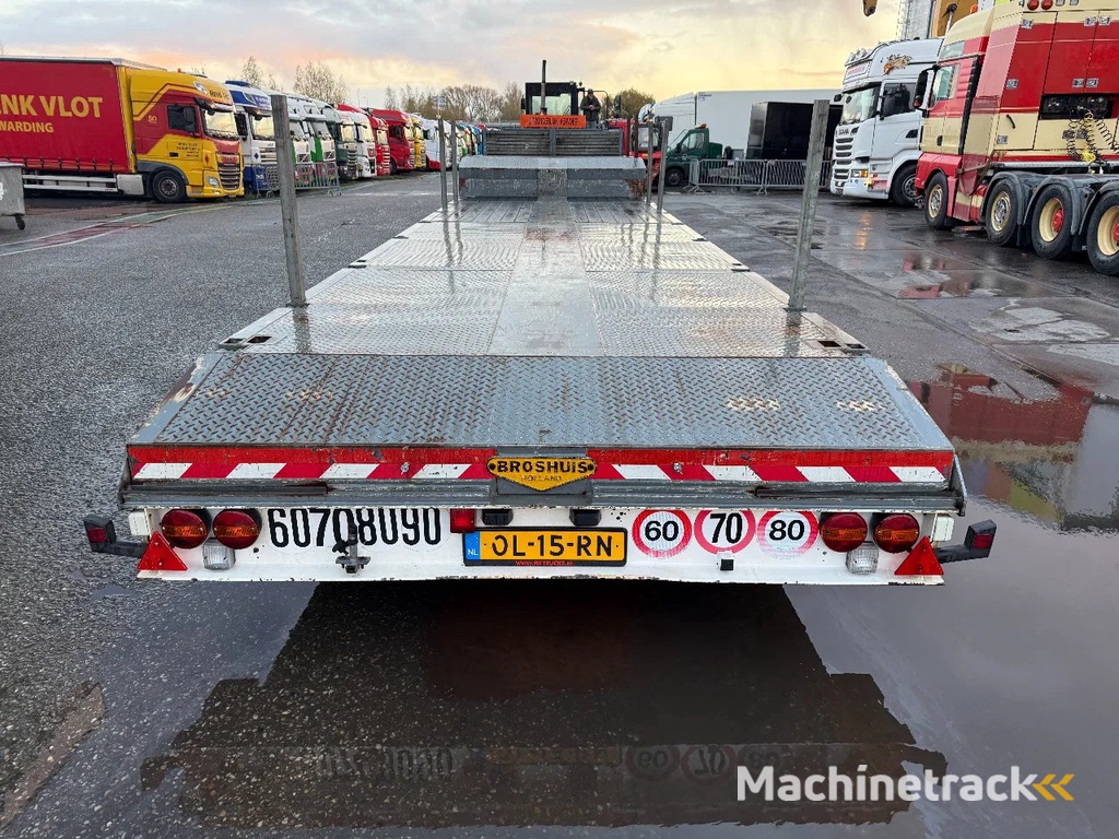 Broshuis E-2190/27 6,3 M EXTENDABLE, LAST AXLE STEERING