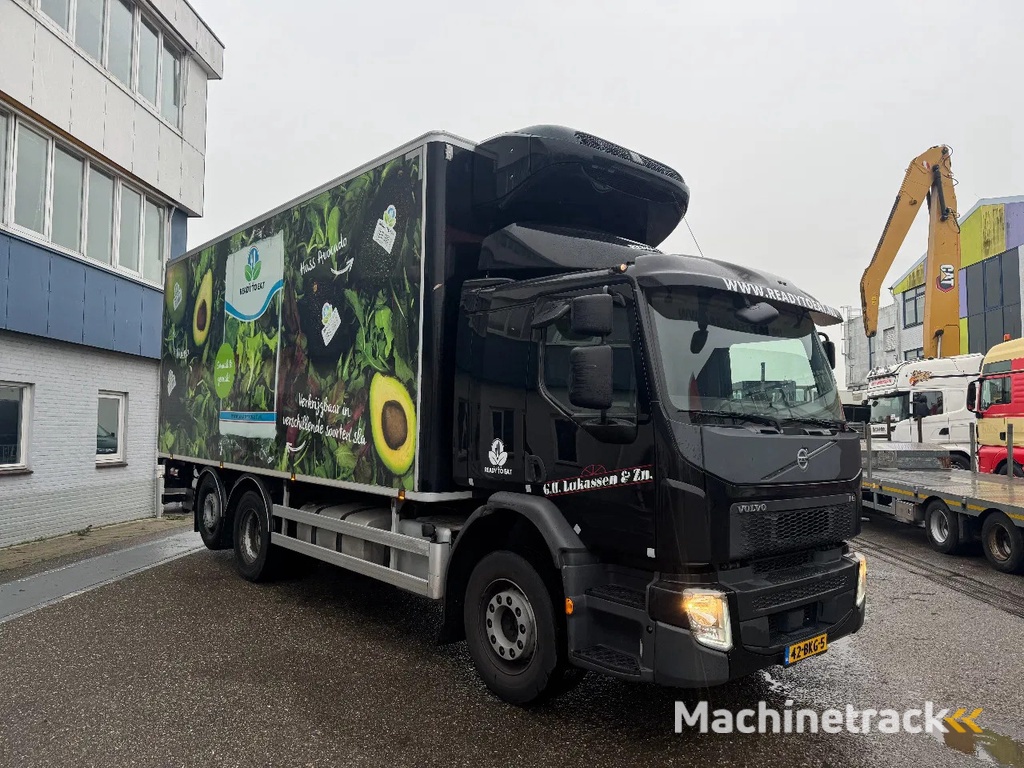 Volvo FE 280 6X2 EURO 6 DHOLLANDIA 2500 KG THERMO KING COOL UNIT