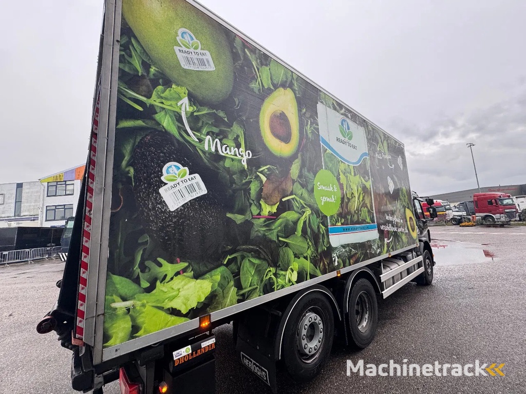 Volvo FE 280 6X2 EURO 6 DHOLLANDIA 2500 KG THERMO KING COOL UNIT