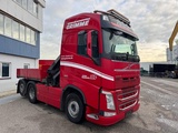 Minituur van Volvo FH 460 6X2 EURO 6 HMF 1830 + REMOTE CONTROL