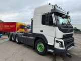 Minituur van Volvo FMX 500 8x4 HOOKLIFT HIAB XR22SL61, LAST AXLE STEERING