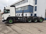 Minituur van Volvo FMX 500 8x4 HOOKLIFT HIAB XR22SL61, LAST AXLE STEERING